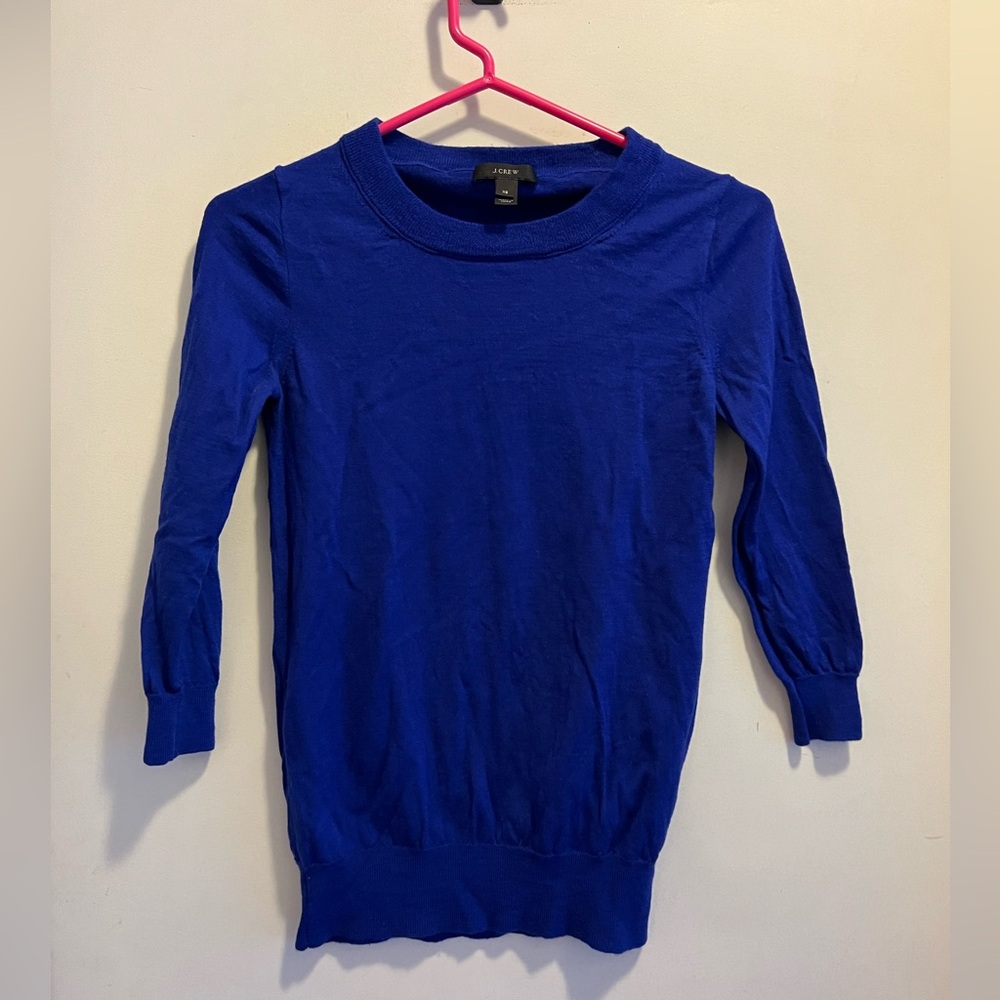 J Crew Scoop Neck Sweater